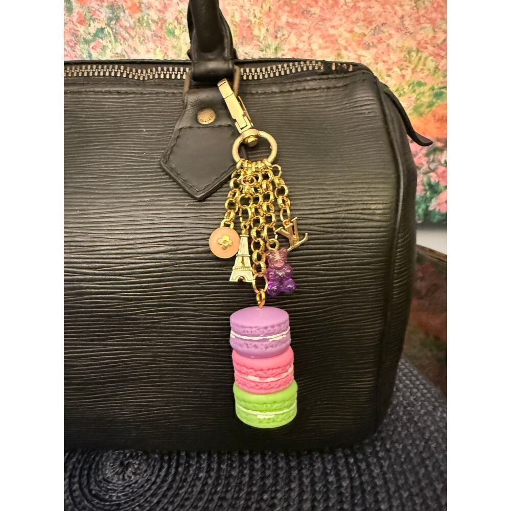 Gorgeous Handmade Designer Lux Charm Keychain - Picture 2 of 5